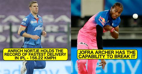 Ipl 2021 5 Bowlers Who Can Break Anrich Nortjes Record Of Fastest