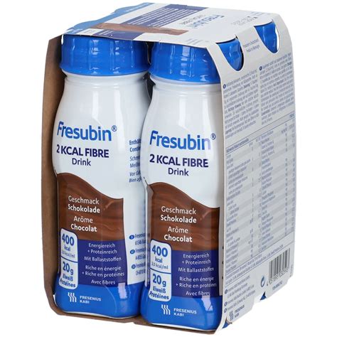 Fresubin 2 Kcal Fibre Trinknahrung Schokolade 4x200 Ml Shop Apotheke