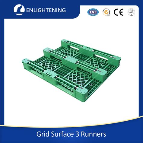 Perforated Environmentally Friendly Durable Blue Plastic Pallet For