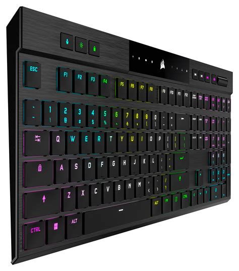 Corsair представляет тонкую беспроводную механическую клавиатуру K100 ...