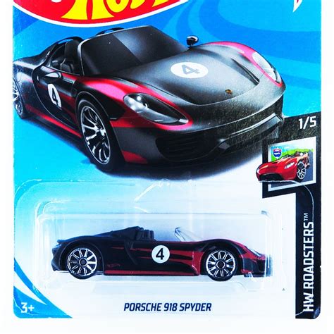 Hot Wheels Veh Culo Porsche Spyder Hw Roadsters Mercado Libre