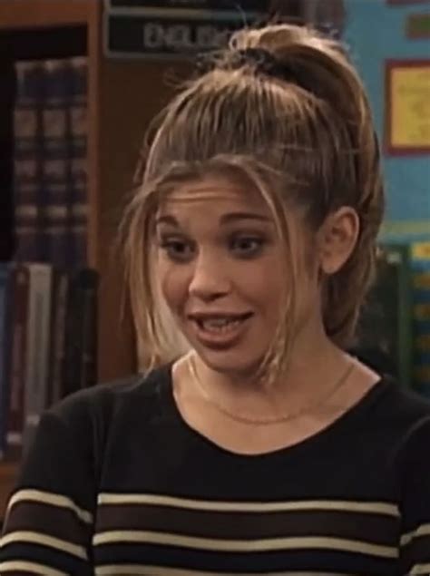 Topanga Lawrence World Hair 90s Hairstyles Boy Meets World