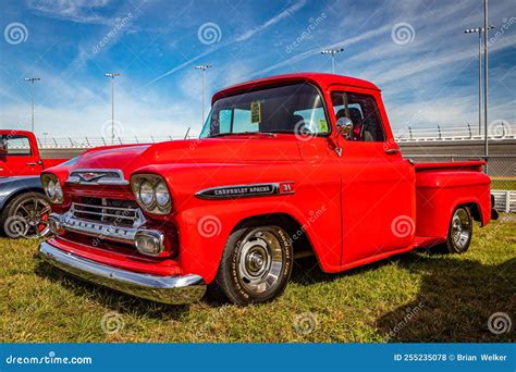 1959 Chevrolet Task Force Apache 31 Pickup Truck Editorial Stock Photo