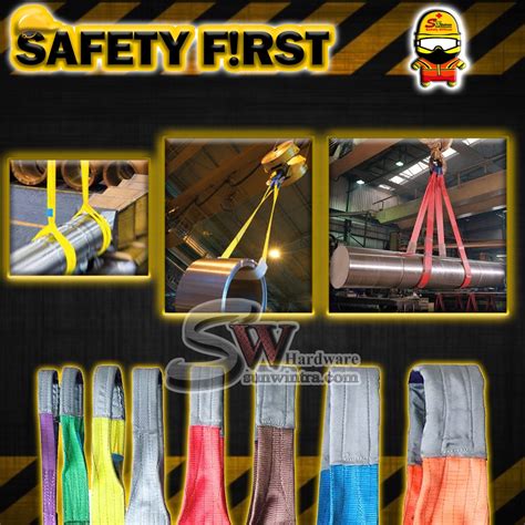 Sw Hardware Supertex Korea Heavy Duty Webbing Sling Ton Polyester