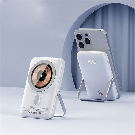 Беспроводной Повербанк MagSafe Power Bank для iPhone 10000 mAh 20W ...