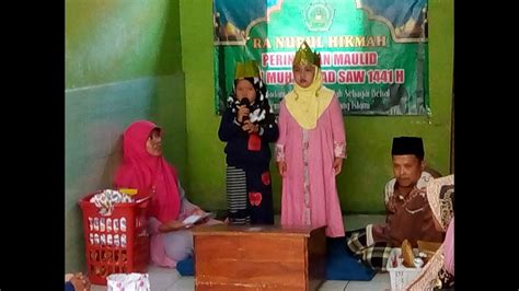 Ra Nurul Hikmah Bantarjati Adakan Maulid Nabi Muhammad Saw K Mansur