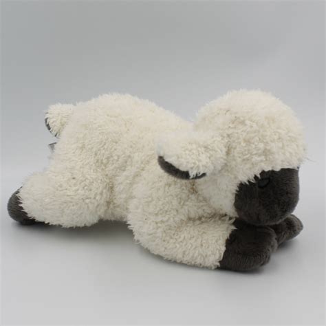 Doudou Mouton Blanc Gris Gipsy