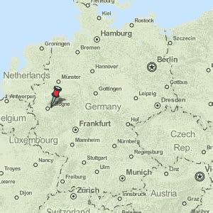 Leverkusen Map Germany Latitude & Longitude: Free Maps