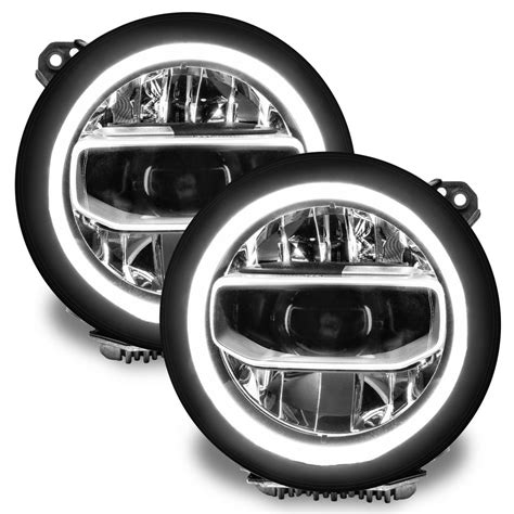 Jeep Wrangler Jl Colorshift® Rgbw Headlight Drl Upgrade Kit Oracle