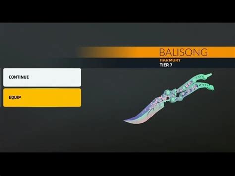 Completed Critical Ops Pass Season Harmony Balisong Case Opening