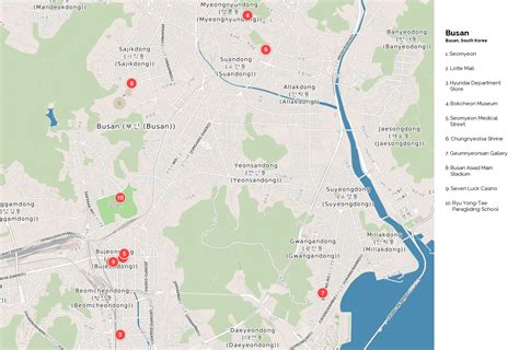 Large Busan Maps for Free Download and Print | High-Resolution and ...