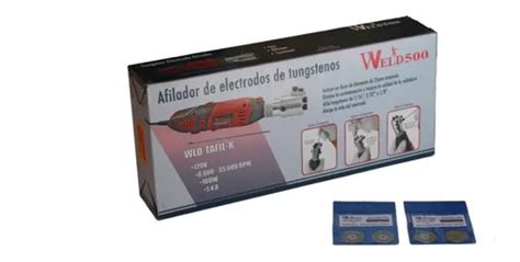 Afilador De Electrodos De Tungstenos Con Discos Weld Env O Gratis