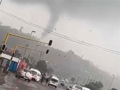 Tornado Sweeps Through Durban Scrolla Africa