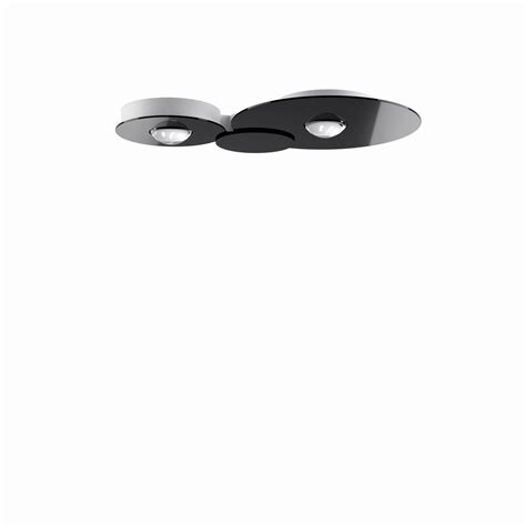 Lodes Bugia Double K Ceiling Light Black Andlight