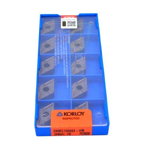 Pcs Box New Korloy Dnmg Hs Pc Carbide Inserts Cnc Tool Ebay