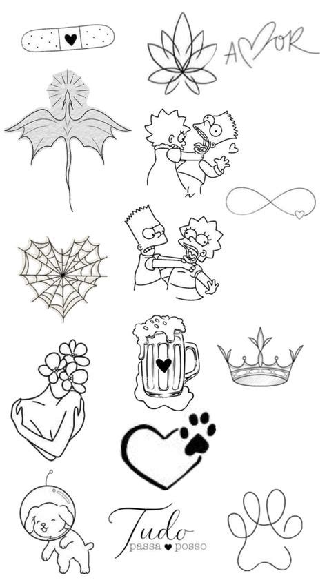 Tatuagem No Papel Para Imprimir - Desenhos De Tatuagem Para Imprimir