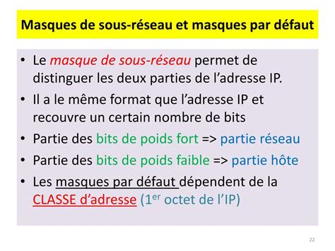 Synthèse du cours réseaux TCP IP Licences Info L3 LP SIO ppt télécharger