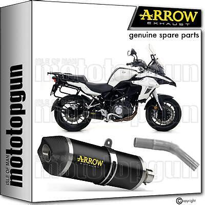 ARROW EXHAUST OPEN RC RACE TECH BLACK ALUMINIUM C BENELLI TRK 502 2020