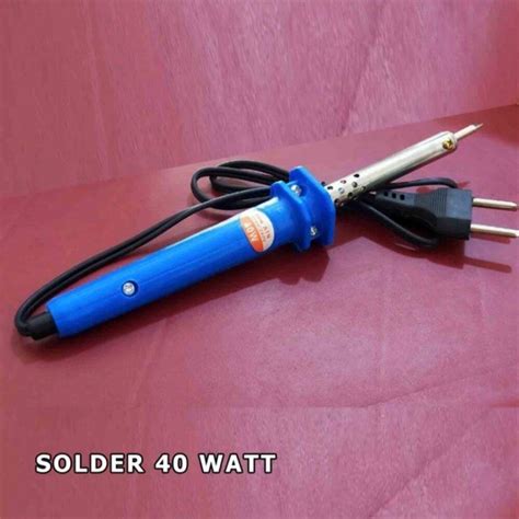 Solder Listrik Watt Solder Plastik Kayu Alat Patri Soldering