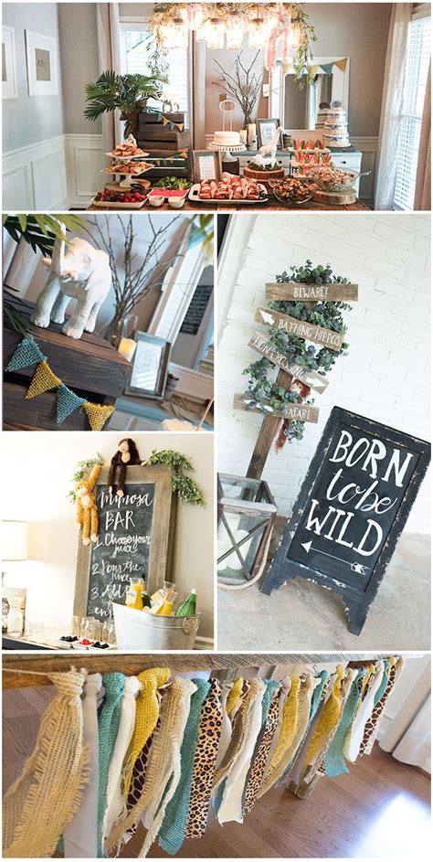 Born To Be Wild Baby Shower Brunch Artofit