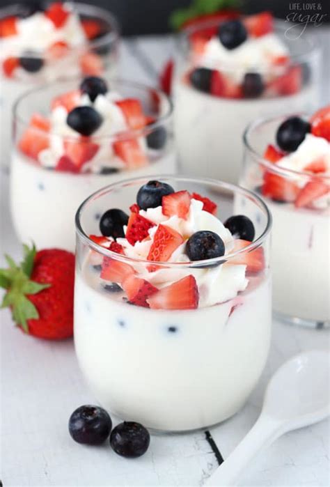 Panna Cotta With Fresh Berries Life Love And Sugar