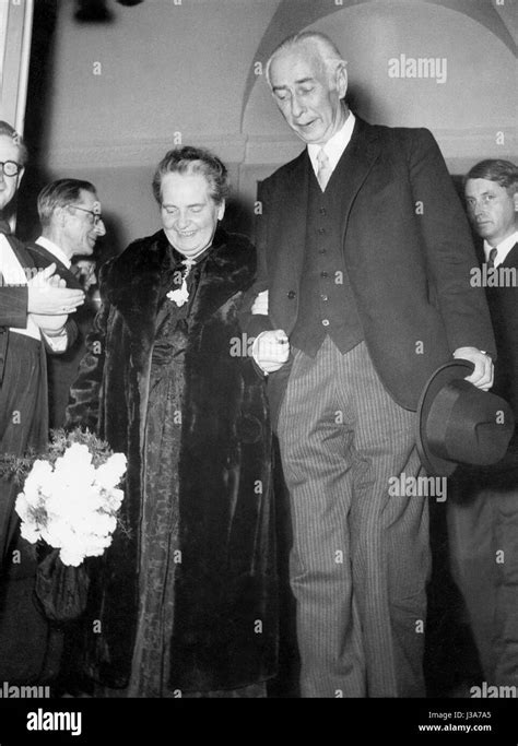 Theodor Heuss And His Wife Elly Heuss Knapp 1949 Stock Photo Alamy