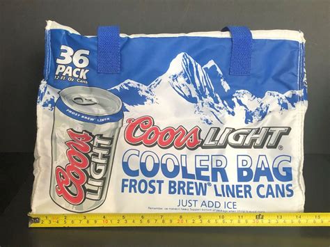 Coors Light 6 Pack Cooler Shelly Lighting