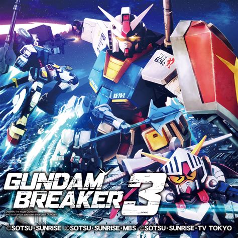 Gundam Breaker 3 2016 Box Cover Art MobyGames