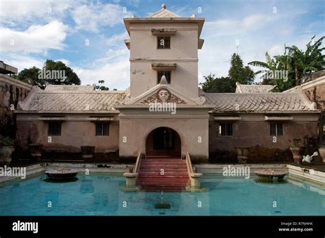 Indonesia Java Yogyakarta Baths Of The Kraton The Royal Palace Of