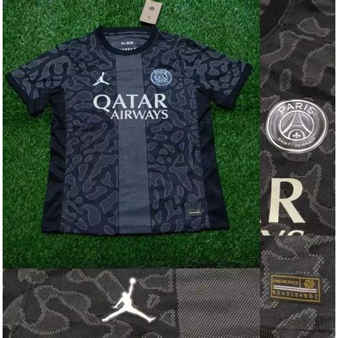 Jual Psg Rd Player Issue Jersey Baju Bola Pi Hitam Import