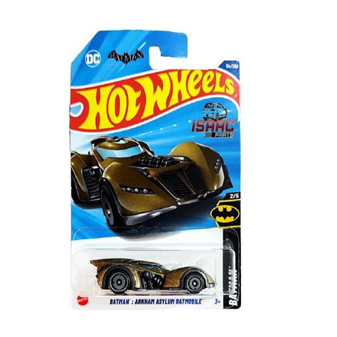 Hot Wheels Batman Arkham Asylum Batmobile Hyx Shopee Brasil