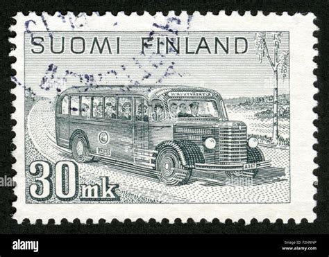 Finland, bus, Transportation Stock Photo - Alamy