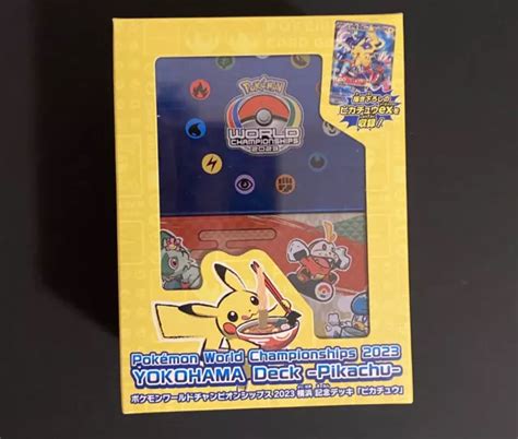 Pokemon World Championships 2023 Yokohama Deck Japanese Box No