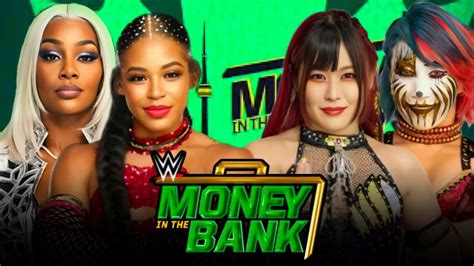 Bianca Belair Jade Cargill Vs Iyo Sky Asuka Full Match WWE Money In