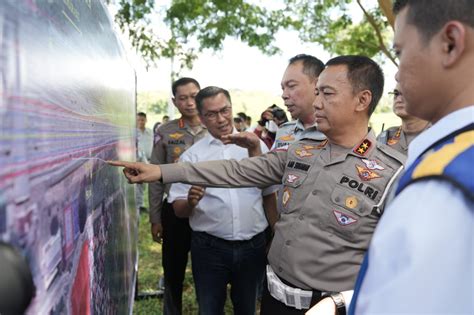 Cek Kesiapan Pengamanan Operasi Ketupat Kakorlantas Survei Tol