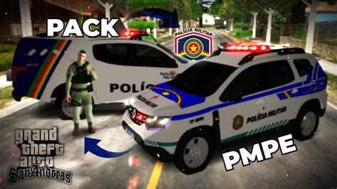 Gta San Andreas Pack Da Pol Cia De Pernambuco Pmpe Novas Viaturas