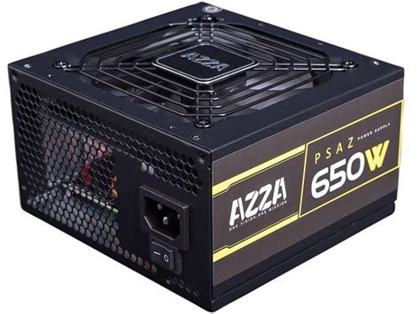 Azza Psaz 650w 650w Power Supply Neweggca