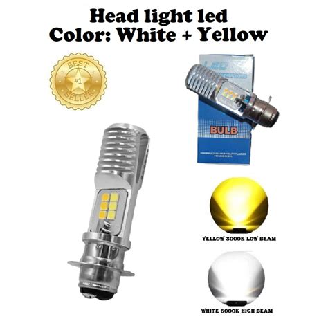 Suzuki Skydrive Sport Led Motorcycle Headlights Bulb T19 White Yellow