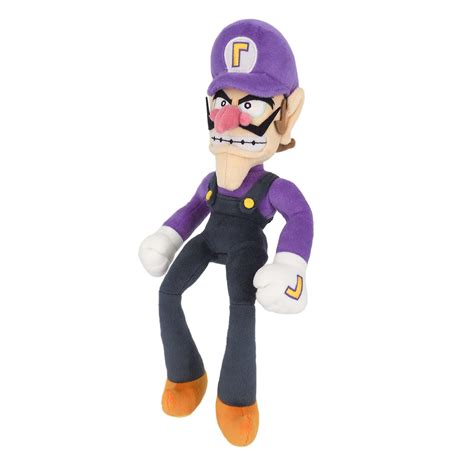 Sanei Super Mario All Star Collection Waluigi Plush Small