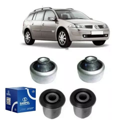 Kits Bucha Bandeja Dianteira Renault Megane 2006 A 2013 Frete grátis