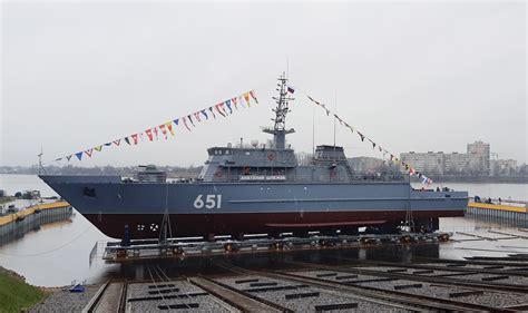 Seventh Alexandrite Class Mcm Vessel Launched For Russian Navy Naval News