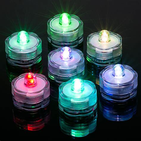 Submersible Rgb Led Tea Lights Led Candle Lights Floralytes Super