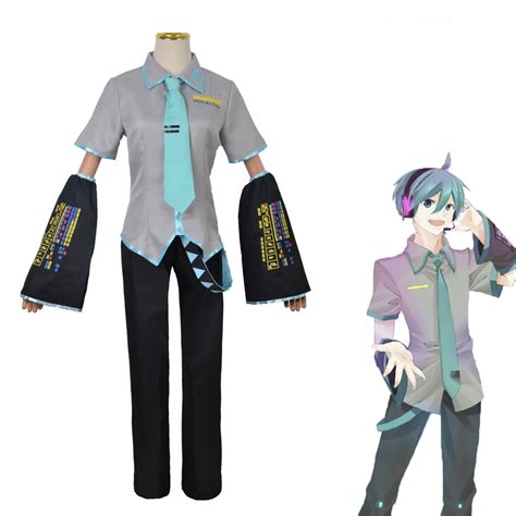 Hatsune Miku Cosplay Disfraces Masculinos Ropa Halloween Fiesta Traje Shopee México