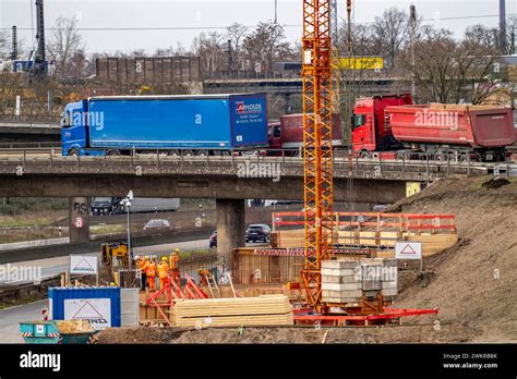 Autobahnkreuz Duisburg Kaiserberg Kompletter Um Und Neubau Des Kreuz