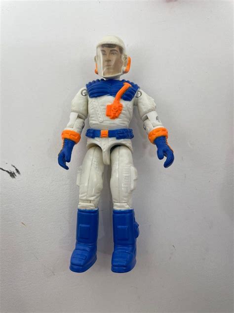 G I Joe Battle Corps Snow Storm High Tech Snow Trooper Figure Vintage