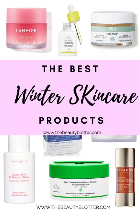 The Best Winter Skincare Products The Beauty Blotter