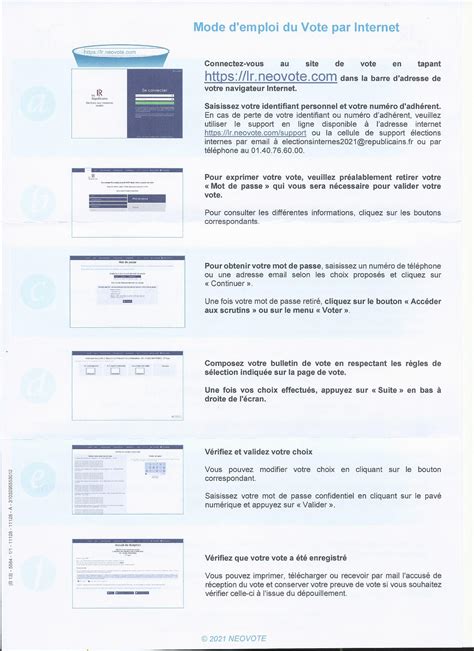 Mode demploi du vote par internet Site officiel de la Fédération des