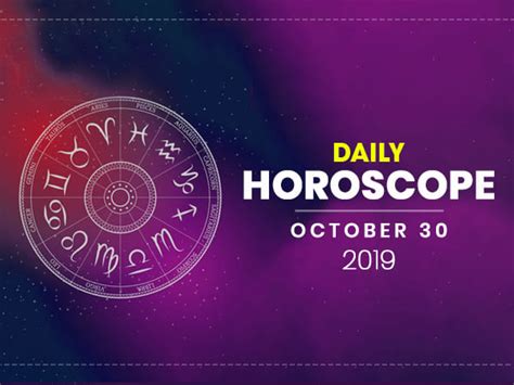 Daily Horoscope: 30 October 2019 - Boldsky.com