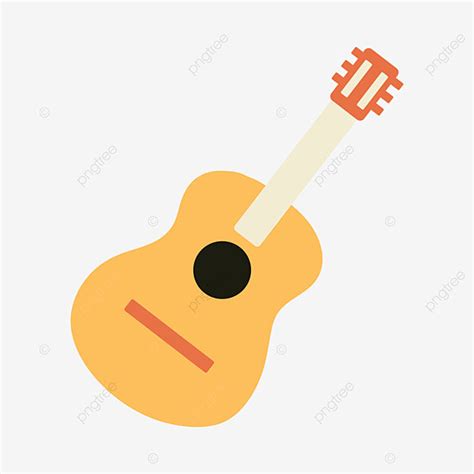 Cute Guitar Clipart PNG Images, Cute Cartoon Of Guitar, Cute, Cartoon ...