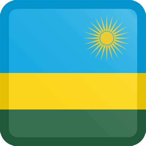 Rwanda flag emoji - country flags